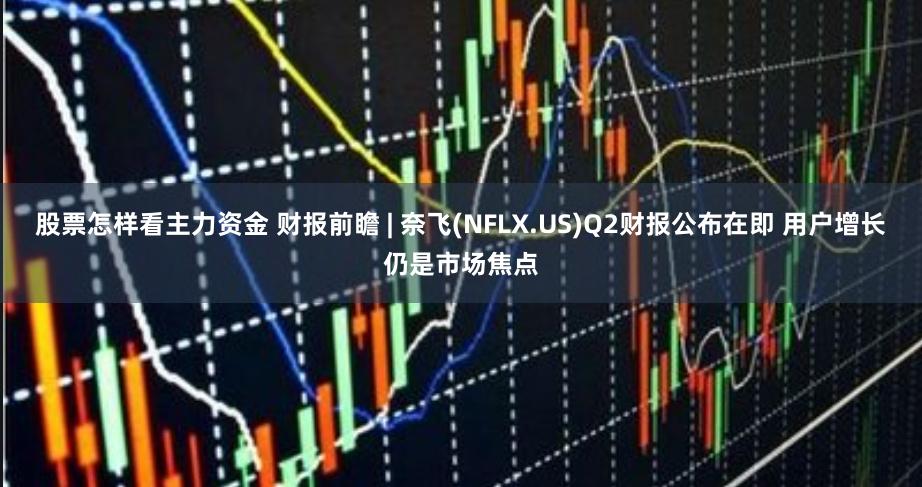 股票怎样看主力资金 财报前瞻 | 奈飞(NFLX.US)Q2财报公布在即 用户增长仍是市场焦点